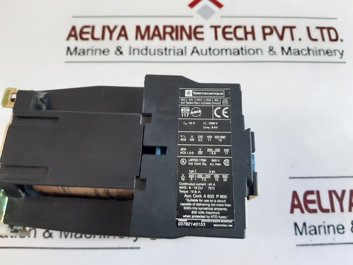 Telemecanique Lp1 D25004 Contactor