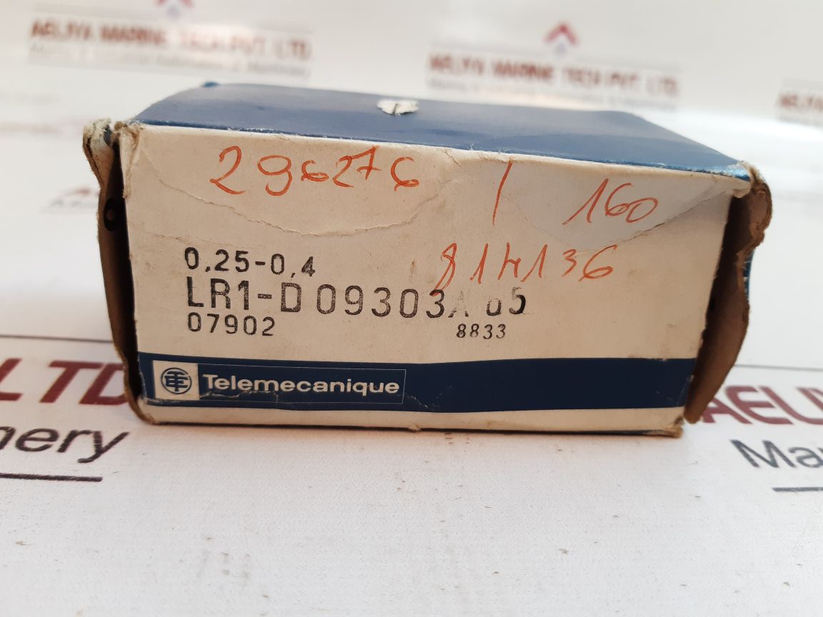 Telemecanique lr.-d09 303 thermal overload relay