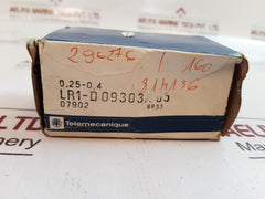 Telemecanique lr.-d09 303 thermal overload relay