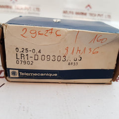Telemecanique lr.-d09 303 thermal overload relay