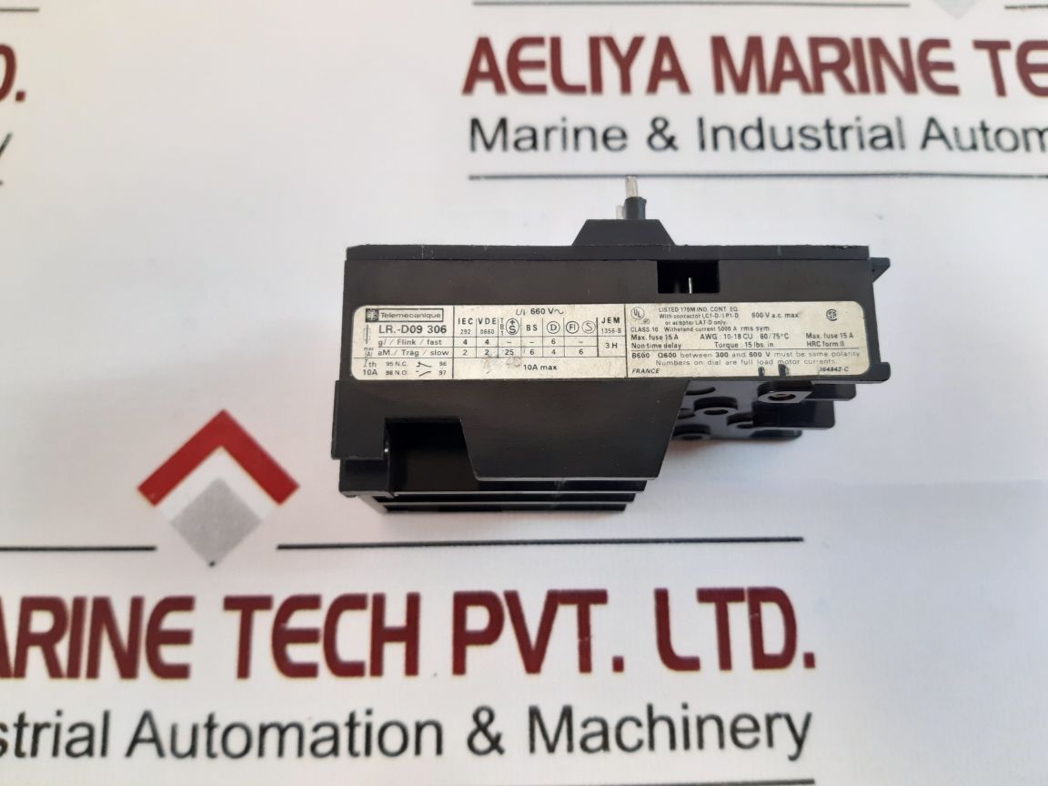 Telemecanique Lr1-d09306 Thermal Overload Relay