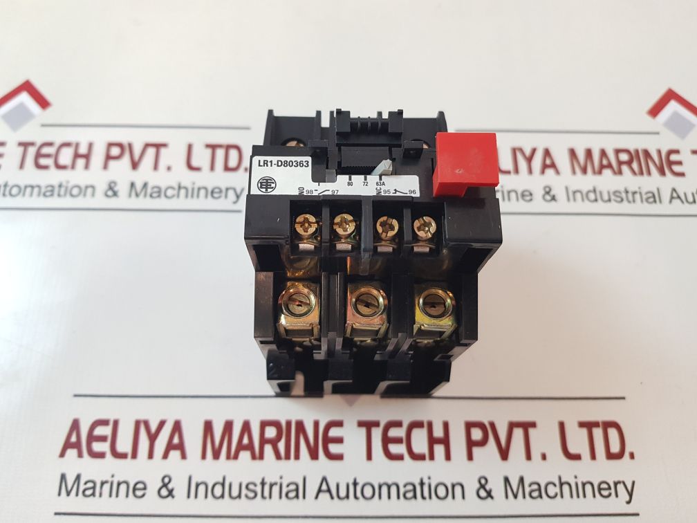 Telemecanique Lr1-d80363 Thermal Overload Relay