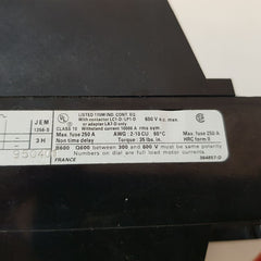 Telemecanique Lr1-d80363 Thermal Overload Relay