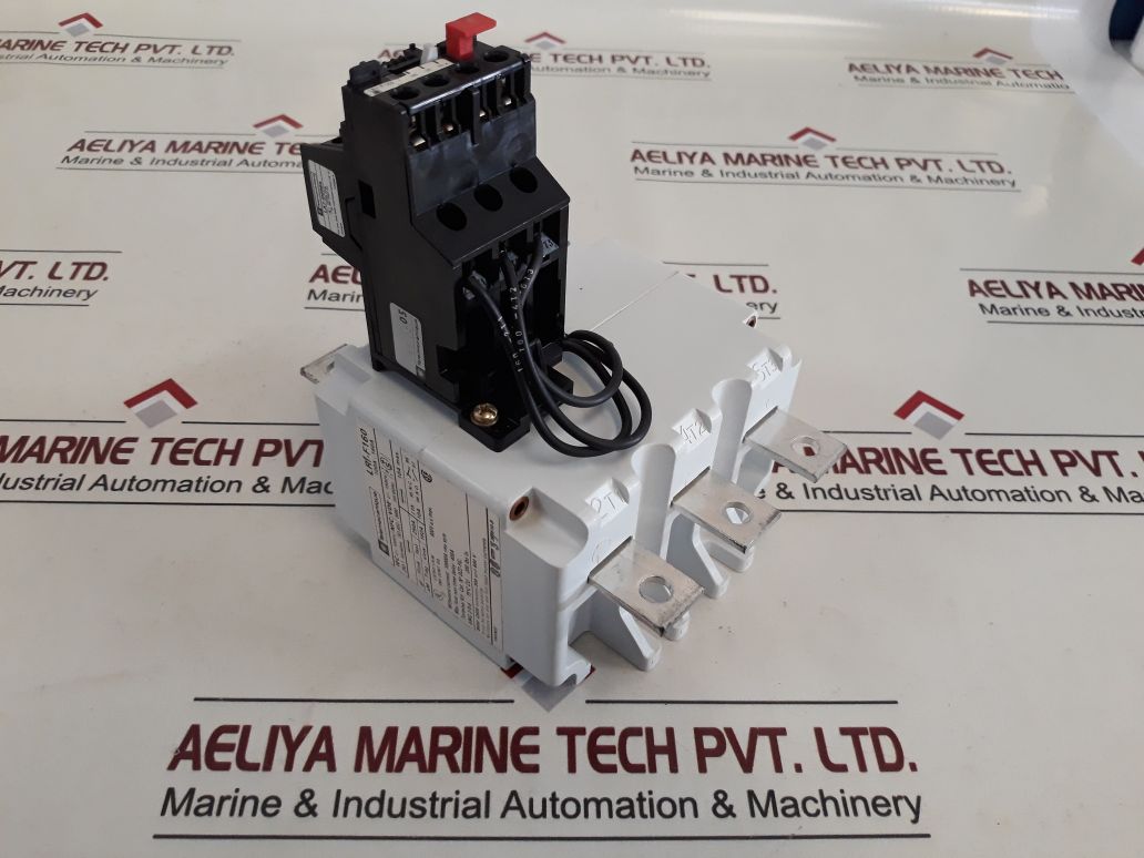 Telemecanique Lr1-f160 Thermal Overload Relay With La7-d0964