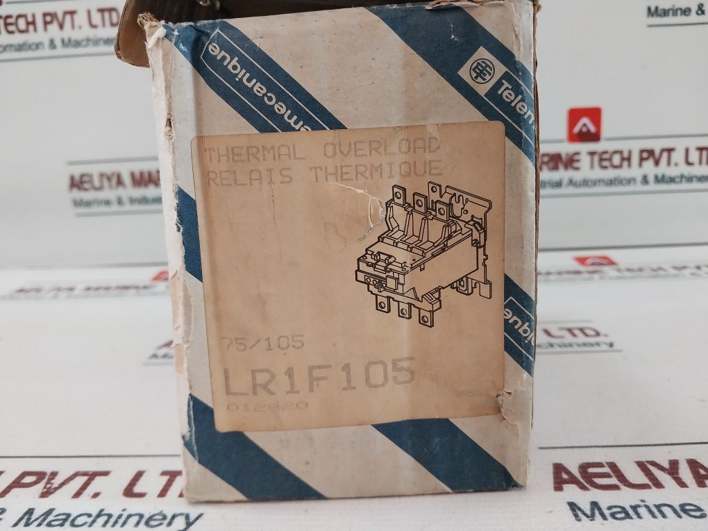 Telemecanique Lr1-f 105 Thermal Overload Relay 600V A.C