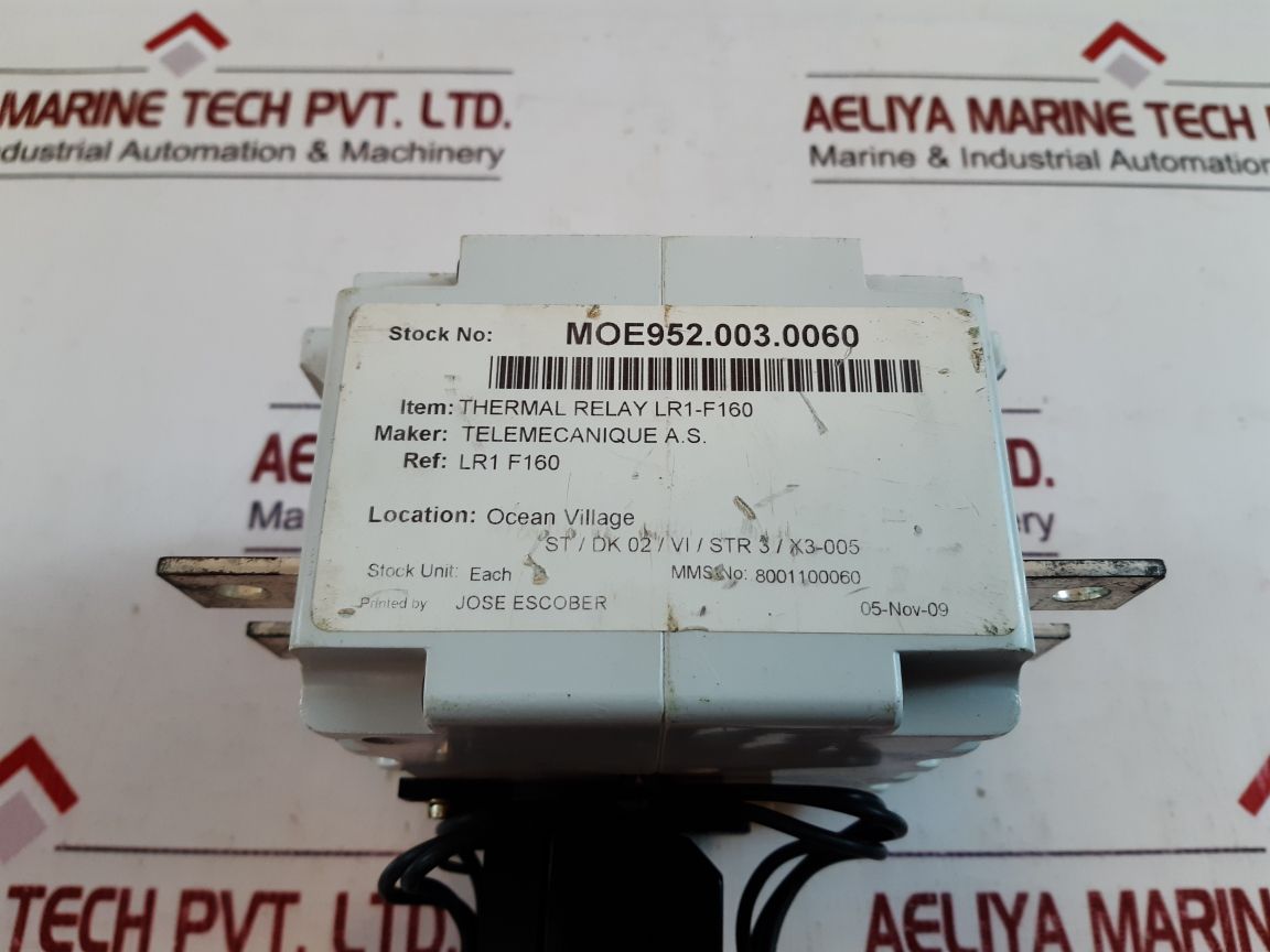 Telemecanique lr2 d13 thermal relay lr1-f160