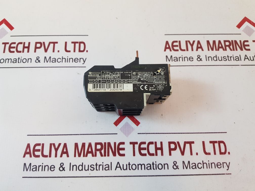 Telemecanique Lr2 D1308 Thermal Overload Relay