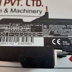 Telemecanique lr2 d1310 thermal overload relay