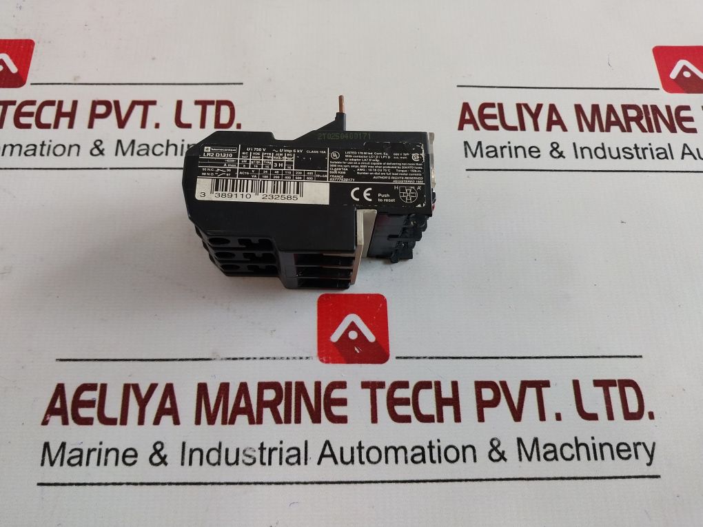 Telemecanique Lr2 D1310 Thermal Overload Relay