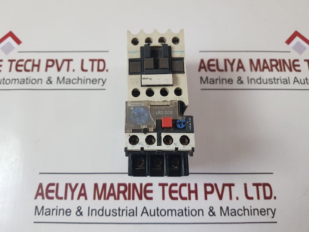 Telemecanique lr2 d13 thermal overload relay with chint nc1 1210 contactor