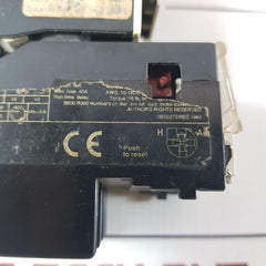 Telemecanique Lr2 D13 Thermal Overload Relay With Chint Nc1 1210 Contactor