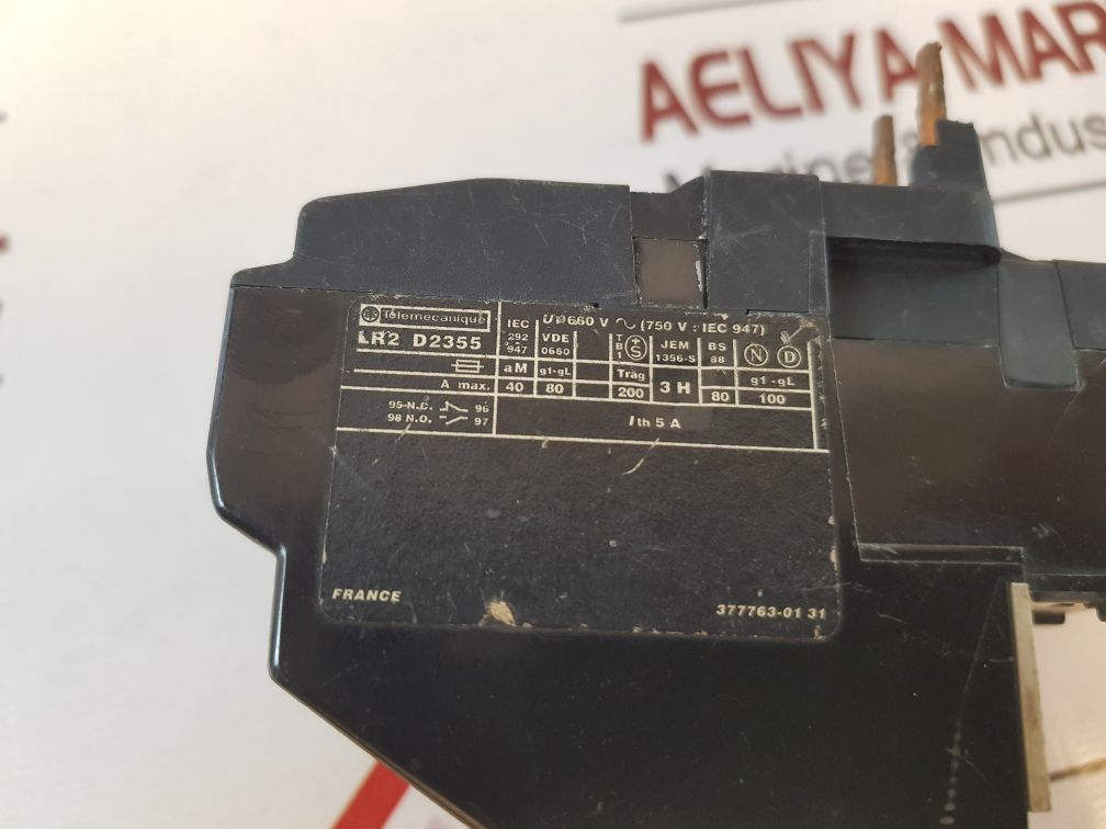 Telemecanique Lr2 D2355 Thermal Overload Relay