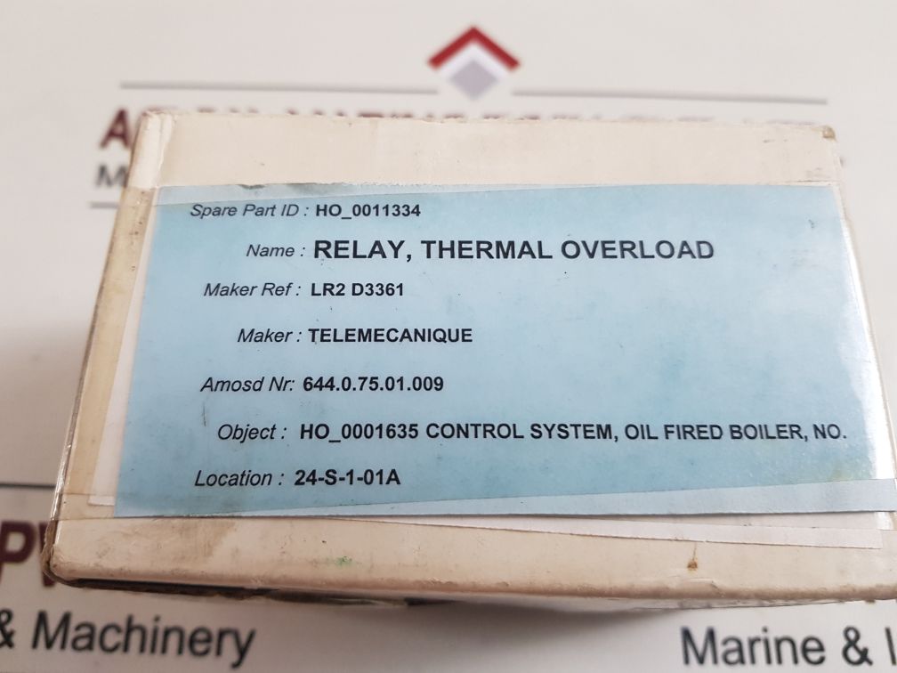 Telemecanique Lr2 D3361 Thermal Overload Relay
