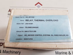 Telemecanique Lr2 D3361 Thermal Overload Relay
