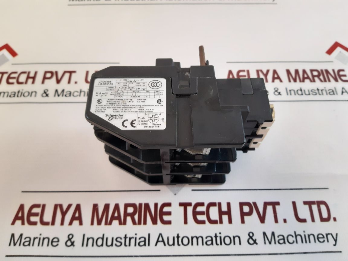 Telemecanique Lr2D33 Overload Relay