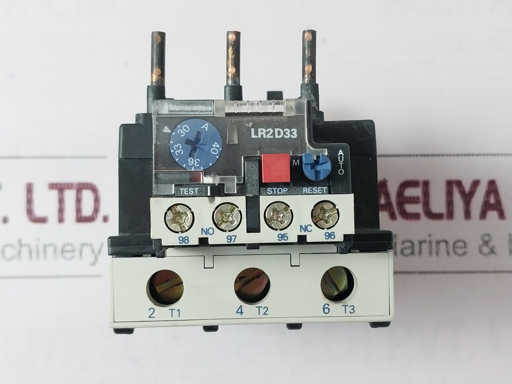 Telemecanique Lr2D33 Overload Relay 600V A.C Max