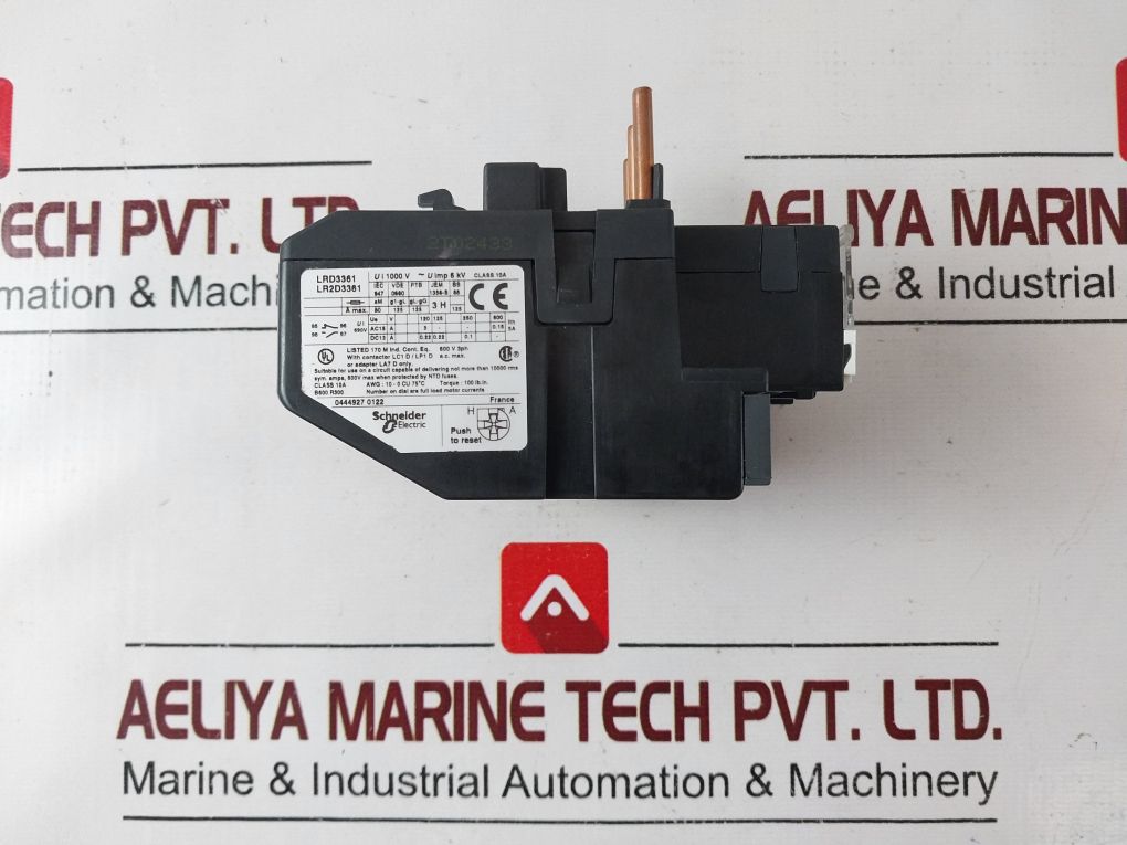 Telemecanique Lr2D3361 Thermal Overload Relay