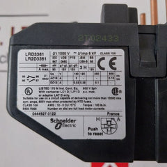 Telemecanique Lr2D3361 Thermal Overload Relay