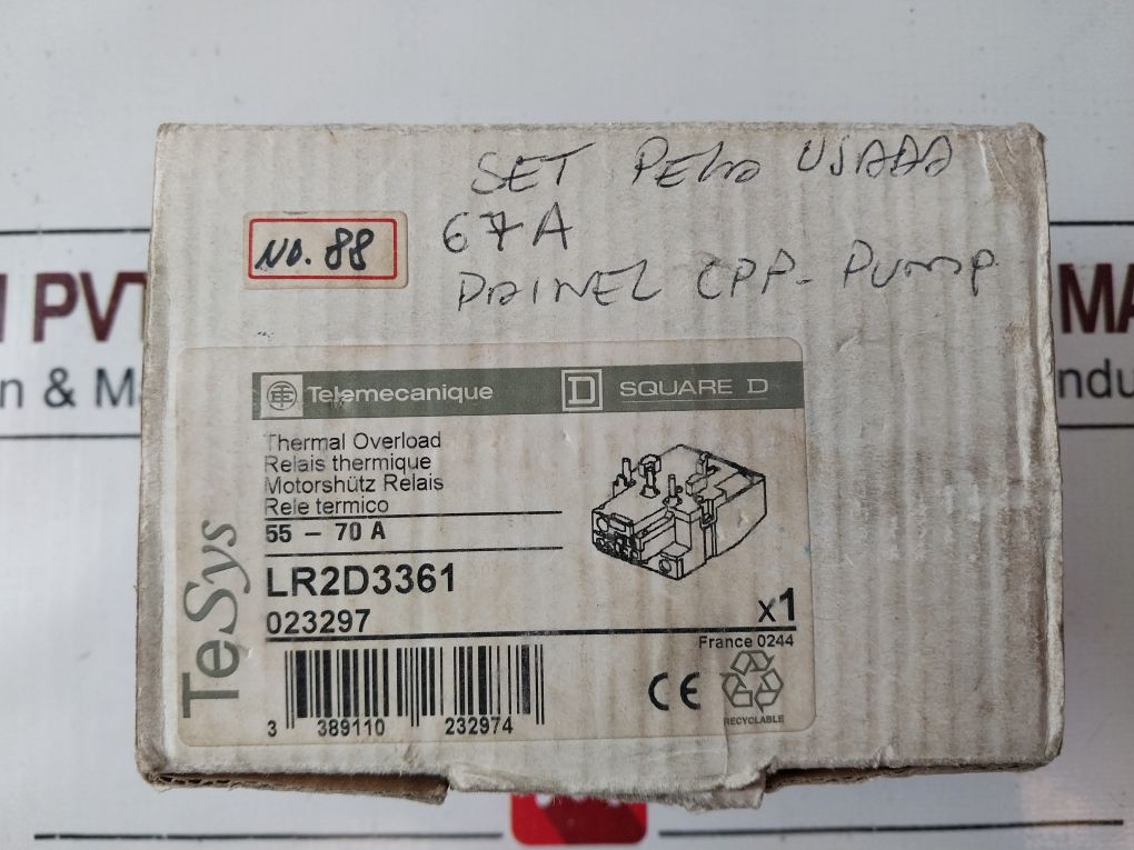 Telemecanique Lr2D3361 Thermal Overload Relay