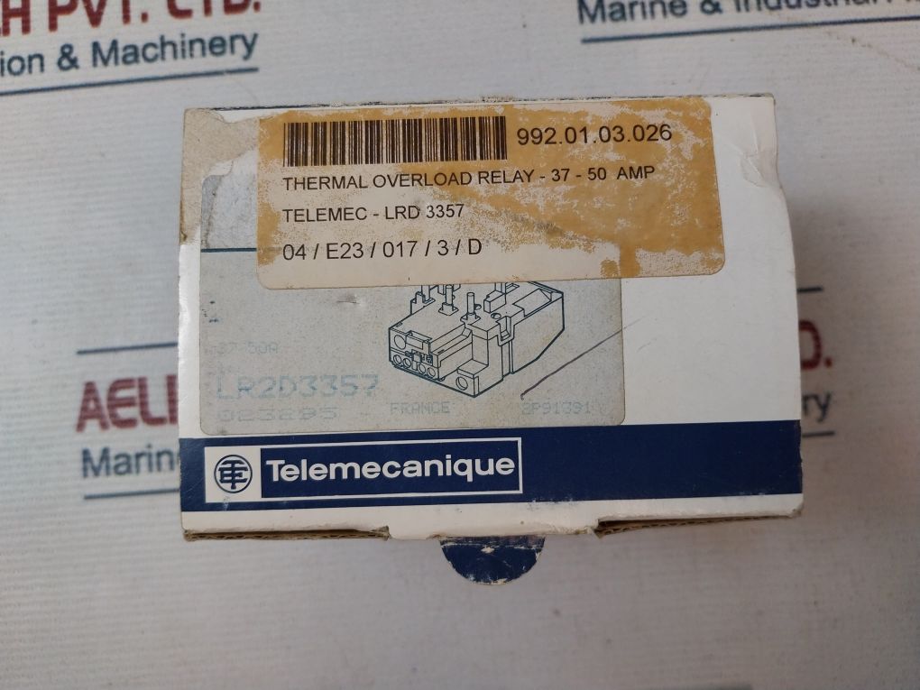 Telemecanique Lr2D33 Thermal Overload Relay Lr2 D3357