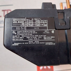 Telemecanique Lr2D33 Thermal Overload Relay Lr2 D3357