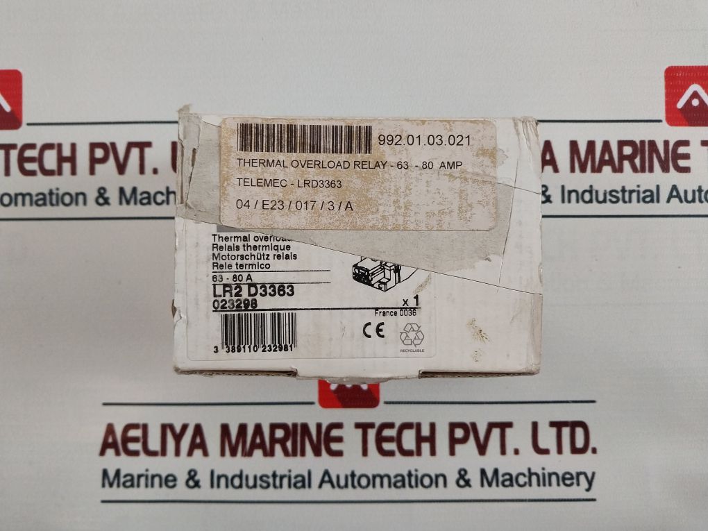 Telemecanique Lr2D33 Thermal Overload Relay