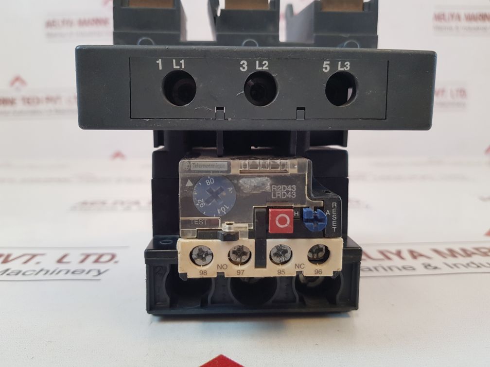 Telemecanique/Schneider Electric Lr2D43 Thermal Overload Relay