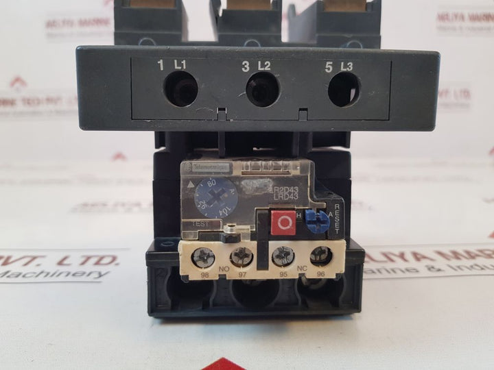 Telemecanique/Schneider Electric Lr2D43 Thermal Overload Relay
