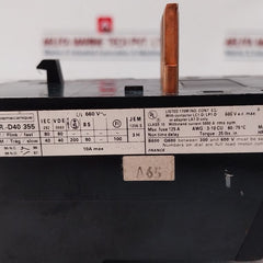 Telemecanique Lr3-d40355 Overload Relay