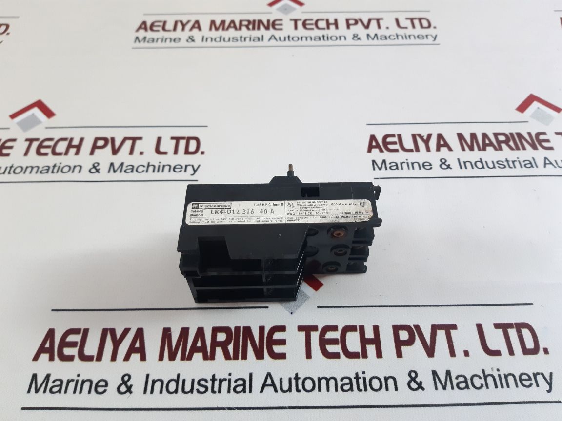 Telemecanique Lr4-d12 Thermal Overload Relay