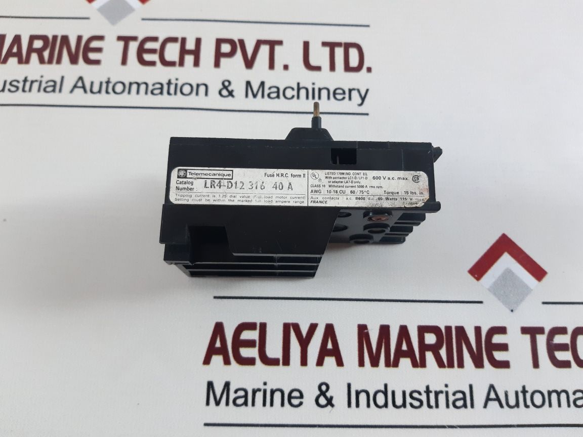 Telemecanique Lr4-d12 Thermal Overload Relay