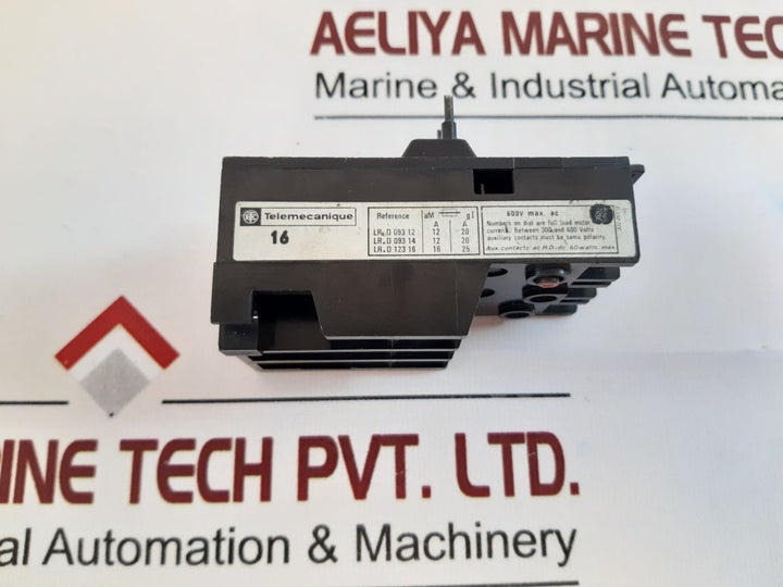 Telemecanique Lr4-d12 Thermal Overload Relay