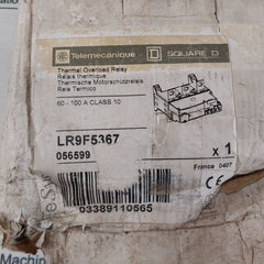 Telemecanique LR9 F 5367 Square D Thermal Overload Relay 600V A.C. 50-60Hz