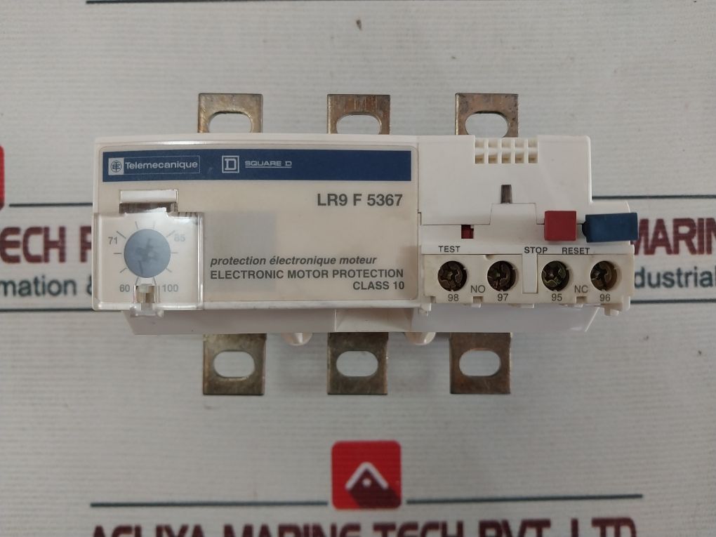 Telemecanique LR9 F 5367 Square D Thermal Overload Relay 600V A.C. 50-60Hz