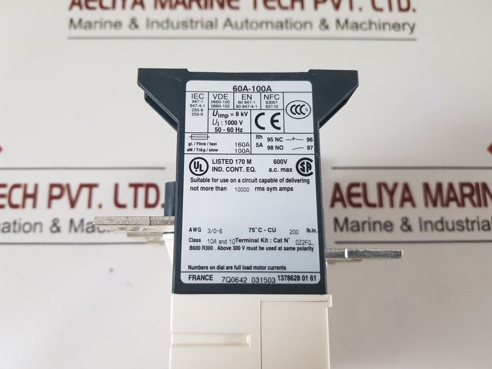 Telemecanique Lr9 F 5367 Thermal Overload Relay