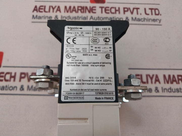 Telemecanique Lr9 F 5369 Thermal Overload Relay 50-60Hz