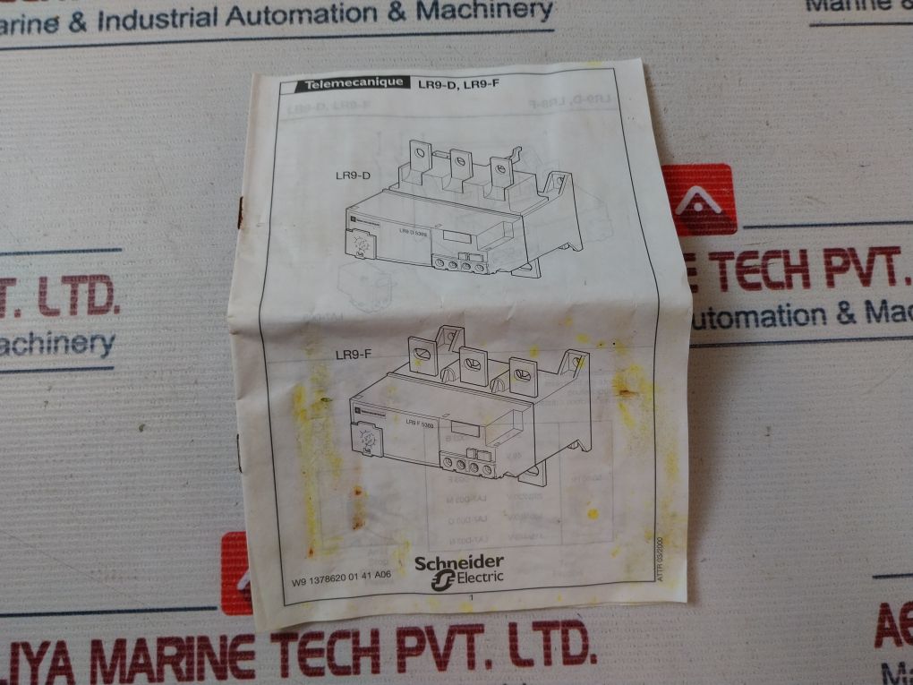 Telemecanique Lr9 F 5369 Thermal Overload Relay 600V