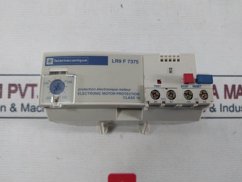 Telemecanique Lr9 F 7375 Electronic Motor Protection