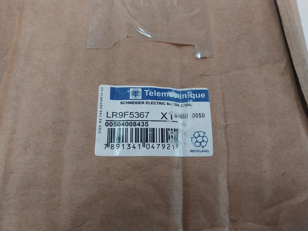 Telemecanique Lr9F5367 Electronic Motor Protection 