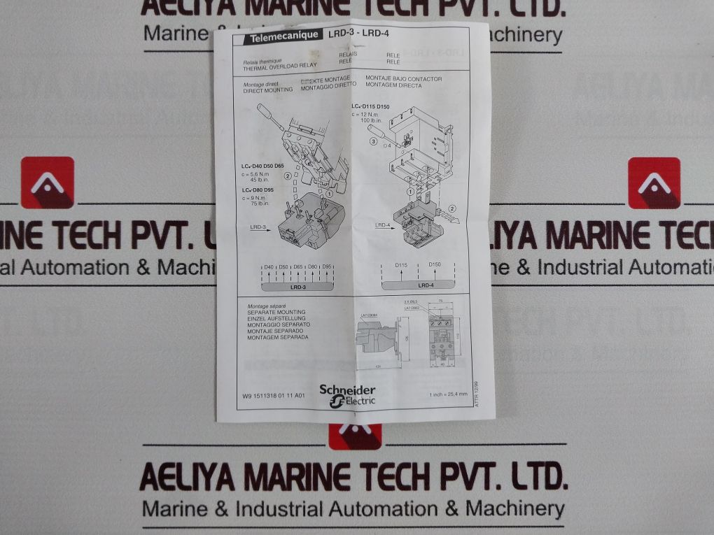 Telemecanique Lrd3357