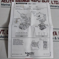 Telemecanique Lrd3365 Thermal Overload Relay 80-104A