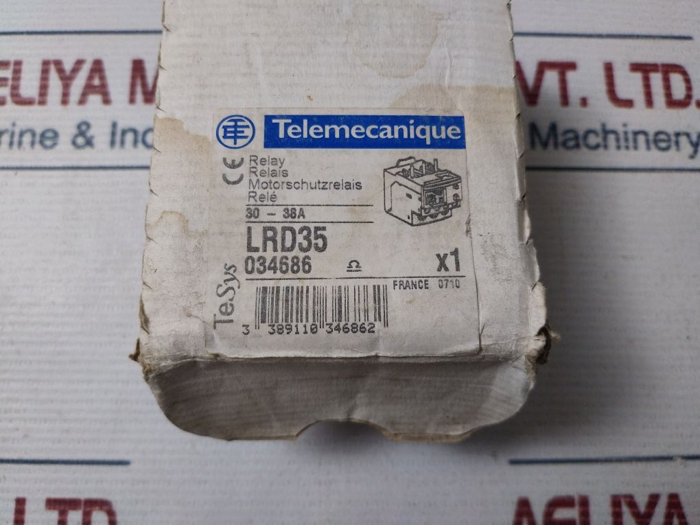 Telemecanique Lrd35 Thermal Overload Relay 30-38A