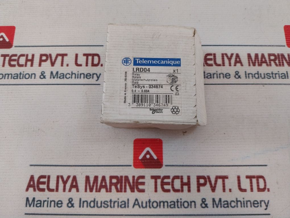 Telemecanique Lrd 04 Thermal Overload Relay Class 10