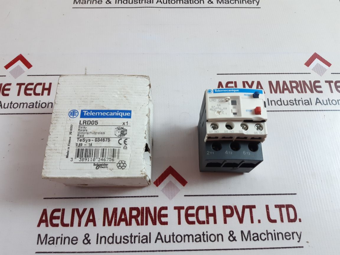 Telemecanique/Schneider Lrd 05 Relay 0.63-1A