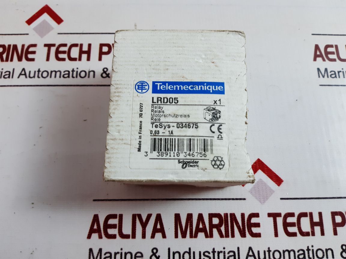 Telemecanique/Schneider Lrd 05 Relay 0.63-1A