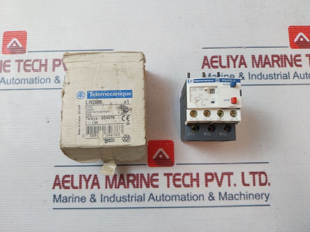 Telemecanique Lrd 06 Thermal Overload Relay