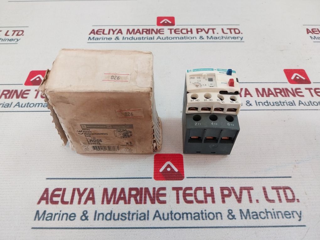 Telemecanique Lrd 06 Thermal Overload Relay 1-1.6A