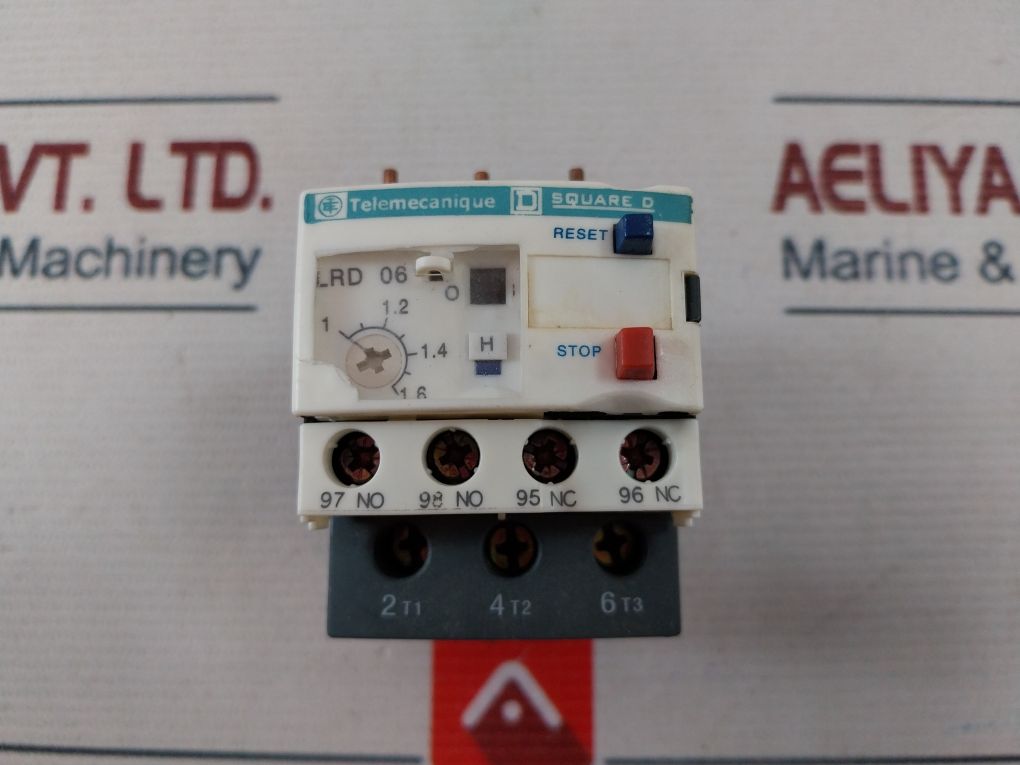 Telemecanique Lrd 06 Thermal Overload Relay 1-1.6A