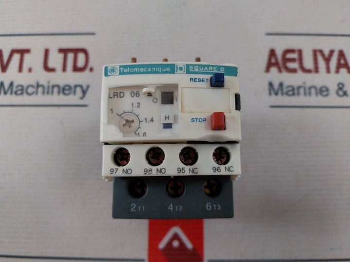 Telemecanique Lrd 06 Thermal Overload Relay 1-1.6A