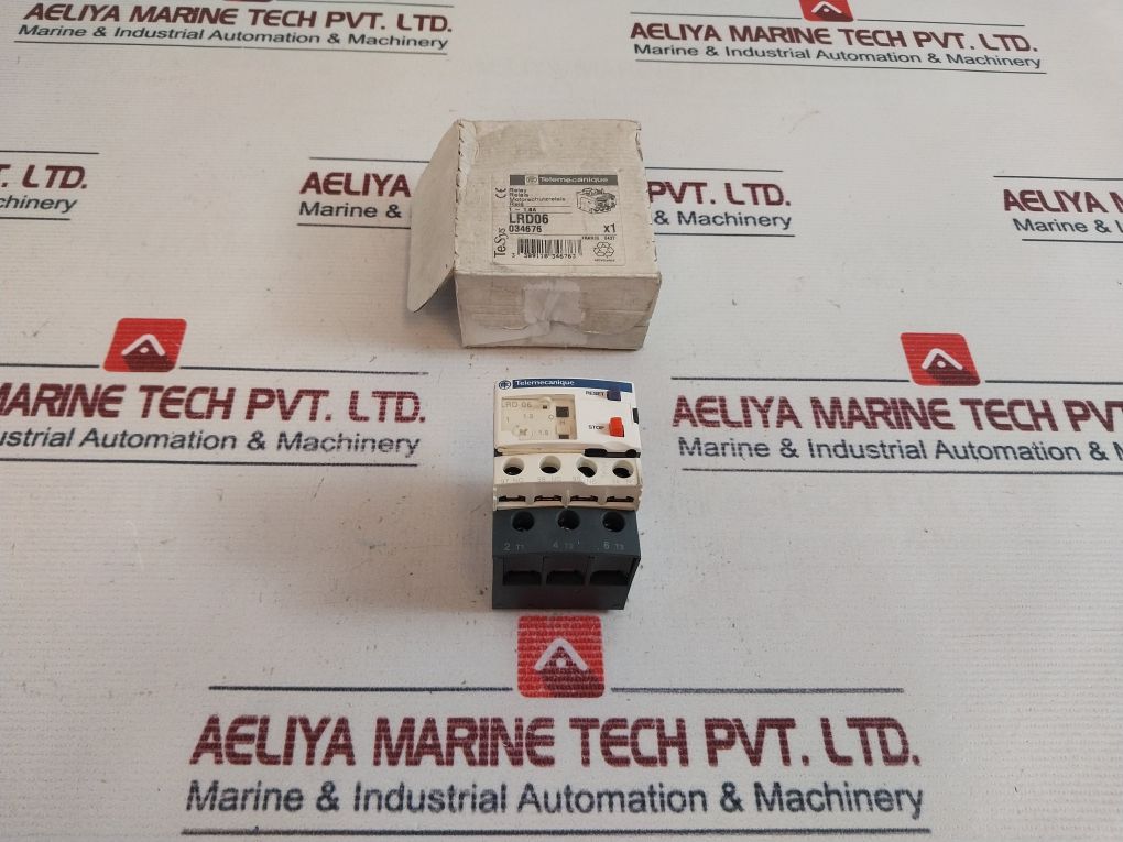Telemecanique Lrd 06 Thermal Overload Relay 690V 50/60 Hz